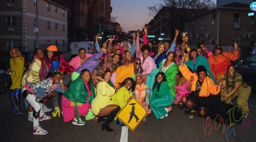 Black Girls in Color Fly AF Party